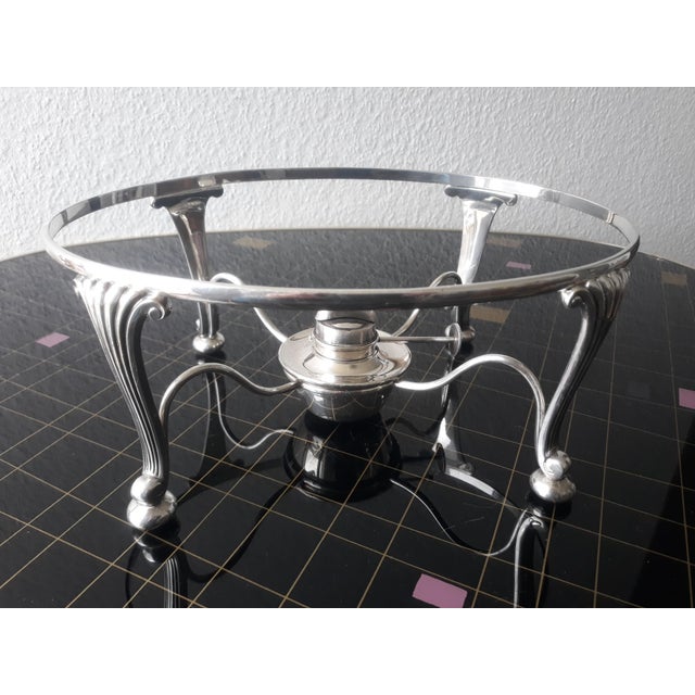 Antique Silver-Plated Food Warmer from W. H. & S. Cross Arrows William Hutton & Sons, 1900s, Set of 6 For Sale - Image 4 of 16