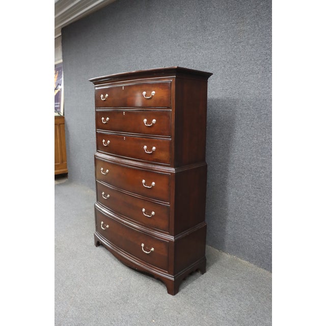 English Pennsylvania House New Standards by Steve Tyrell Cherry Chest on Chest For Sale - Image 3 of 13