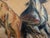 Jean M. Brown "Mustang" Pastel + Ink Artwork, Framed For Sale In San Francisco - Image 6 of 12