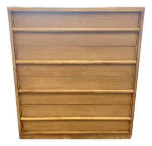 1950s Widdicomb 4-Drawer Tall Dresser by Robsjohn-Gibbings