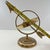 Traditional Vintage Brass Armillary Sphere Celestial Globe Decor, Arrow Astronomical Sculpture, Mid Century Desk Decor, Library Office Accent For Sale - Image 3 of 7