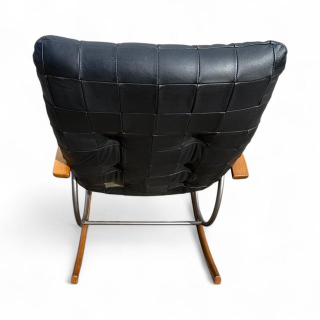 Rocking Chair by Ingmar Relling, 1960s-1970s For Sale - Image 4 of 5