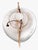 Vintage Studio Art, by David Smyth, Signed - Raku Fired White Ceramic Vessel With Lid and Natural Wood Twig Accents – 9.5” For Sale - Image 4 of 12
