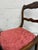 Vintage Regency Style Mahogany Rose Back Ladder Back Dining Accent Chairs - Pair For Sale - Image 4 of 9