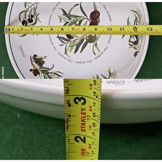Mediterranean Williams Sonoma Olea Europaea Botanical Olive Serving Bowl Set - 5 Pieces For Sale - Image 13 of 14