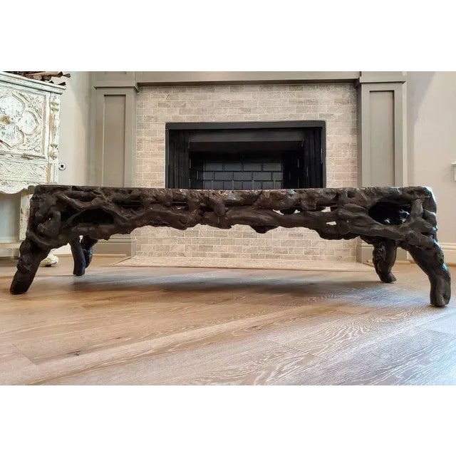 18th/19th Century Chinese Root-Wood Low Table For Sale - Image 9 of 11
