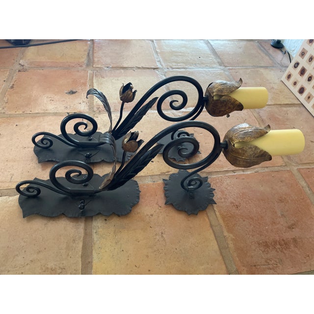 Pair of Late 20th Century Paul Ferranted La Scala Sconce For Sale In Los Angeles - Image 6 of 13