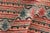 Textile 1980s Rustic Bokhara Green/Pink Hand Knotted Wool Rug For Sale - Image 7 of 9