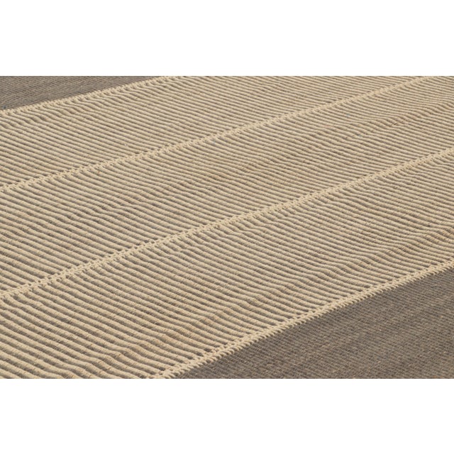 Handwoven in wool, this 9x12 contemporary Kilim is from an exciting new custom-capable flatweave collection by Rug &...