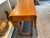 Wood Vintage Birds Eye Maple Drop Leaf Table For Sale - Image 7 of 11