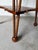 Antique Arts & Crafts Style Two-Tier Oak Accent Table With Scalloped Top Barley Twist Legs and Ball Feet For Sale - Image 10 of 12