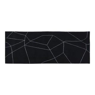 New Moroccan Azilal Professsional Hand Knotted Wool Rug, 2'7x7'1 For Sale