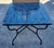 Contemporary Square Moroccan Mosaic Petrol Blue Table For Sale In Orlando - Image 6 of 7