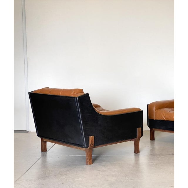 Mid-Century Modern Chair in the style of Claudio Salocchi, 1960s For Sale - Image 3 of 12