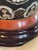 1970s Vintage Black and Red Chinoiserie Style Table Lamp For Sale - Image 5 of 9