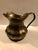 This eye catching 1980s Italian Brass Pitcher / Vase has a lovely scalloped edge and fluted design that makes this an eye...