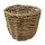 Cabin 20th Century American Hand-Woven Birch Basket For Sale - Image 3 of 12