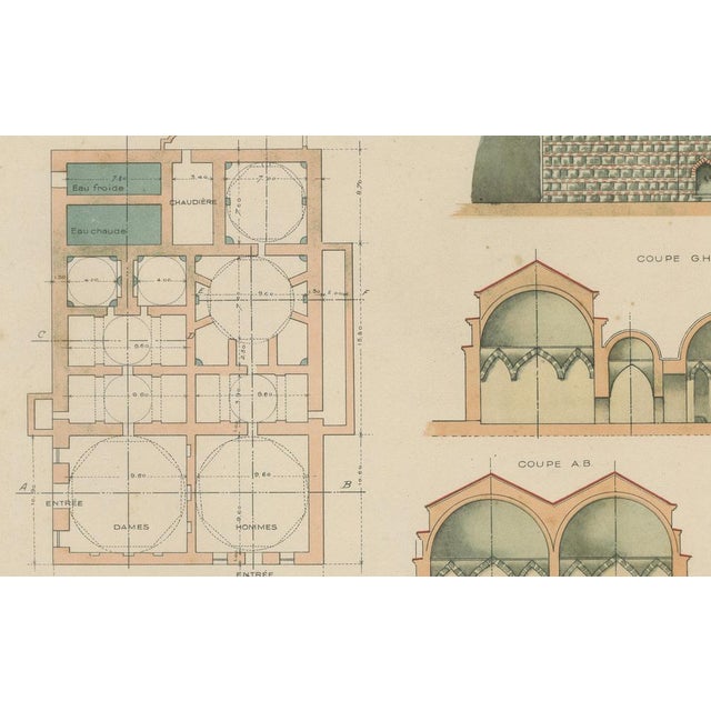 Alexandre M. Raymond, Antique Ottoman Door Knocker Designs, Bursa, 1924, Paper For Sale - Image 11 of 12