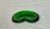 Mid-Century Modern Vintage Blenko Green Art Glass Kidney Shaped Bowl, Circa 60s For Sale - Image 3 of 9