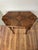 Victorian Antique Victorian Burl Walnut Octagonal Side Table, Bobbin Turned Legs For Sale - Image 3 of 10