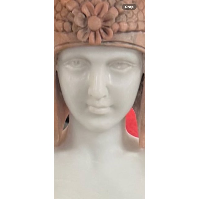 large alabaster versions are known to stand approximately 52 inches tall. This statue is an Art Deco style sculpture,...