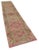 Textile Beige Bohemian Runner Rug For Sale - Image 7 of 7
