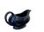 Ceramic Vintage Cobalt Blue Fiestaware Gravy Boat – Homer Laughlin Fiesta Open Sauce Boat, Art Deco Concentric Ring Design For Sale - Image 7 of 9