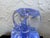 Royal Gallery Blue & White Handblown Art Glass Vase, Poland, 1999 For Sale - Image 9 of 9