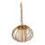 French Louis Sognot Rattan Pendant Light, 1960s For Sale