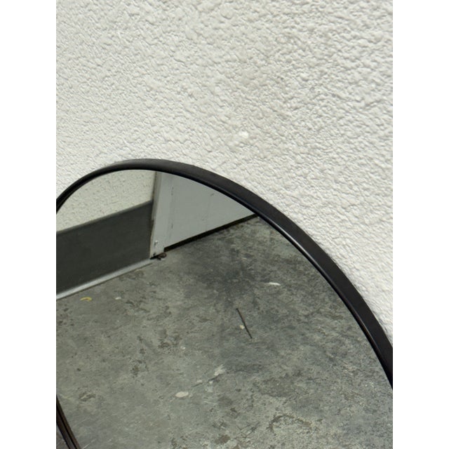Metal Rejuvenation Metal Frame Mirror For Sale - Image 7 of 12