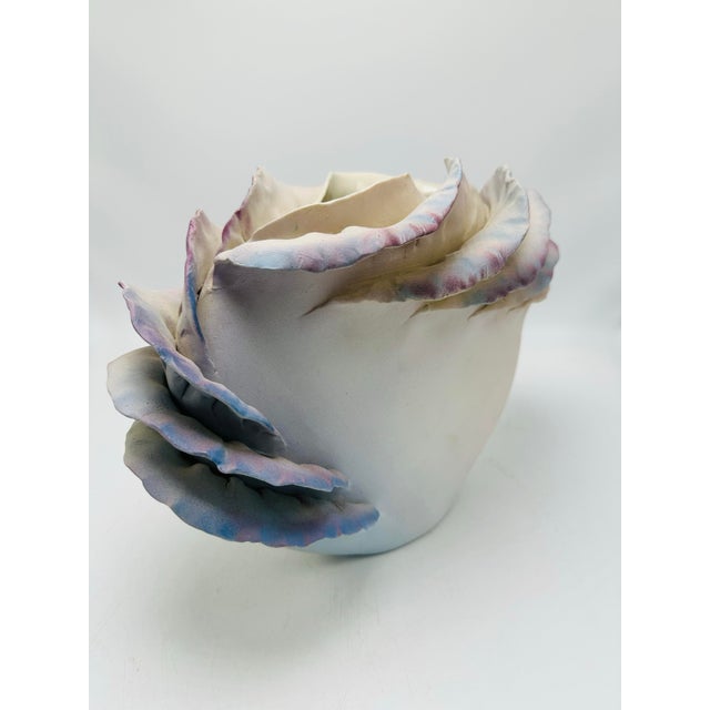Vintage Studio Pottery Vase For Sale In Charleston - Image 6 of 8