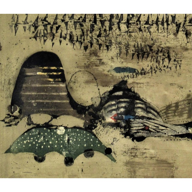 Johnny Friedlaender, Abstract Composition IV, Circa 1970 For Sale - Image 4 of 8