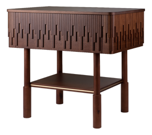 Campbell Bedside Table by Wood Tailors Club