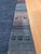 4x6 Handloomed Blue Gabbeh Tribal Geometric Modern Hand Loomed Wool Carpet Rug For Sale In New York - Image 6 of 6
