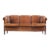 A Dutch Art Deco Style Leather Sofa, C. 1960. For Sale