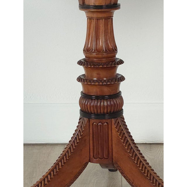 Anglo-Indian Satinwood and Ebony Writing Table, Circa 1830 For Sale - Image 10 of 12