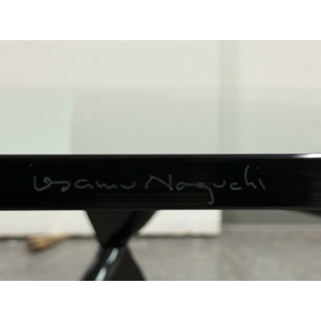 Isamu Noguchi for Herman Miller Noguchi Coffee Table, Black For Sale - Image 10 of 12