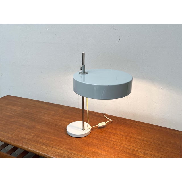 Mid-Century Modern German Minimalist Table Lamp, 1960s For Sale - Image 9 of 18