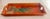 Wood 1980s Folk Art Hand Painted Wooden Tray With Inset Handles, Signed by Artist For Sale - Image 7 of 15