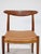 W1 Chair in Oak and Leather by Hans J. Wegner for C.M. Madsen, 1950s For Sale - Image 9 of 13