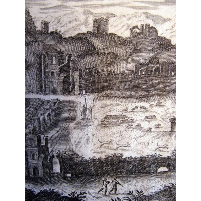 Marco Sadeler, The Circus Maximus and the Circus of Caracalla, 1606, Engravings, Framed, Set of 2 For Sale - Image 6 of 8