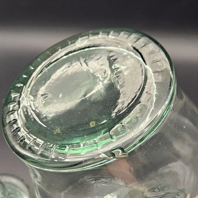 Art Nouveau Mouth-Blown Candy Glass, 1890s For Sale - Image 4 of 7