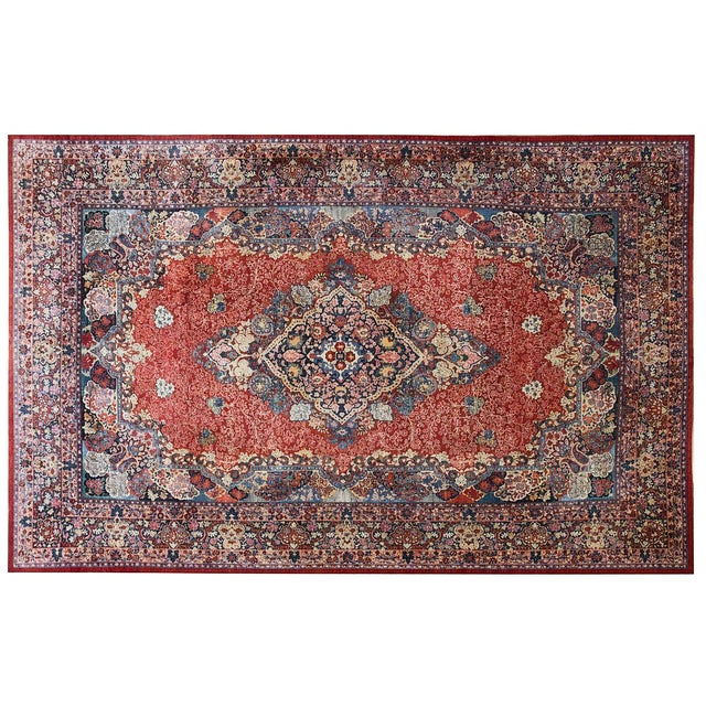 Early 20th Century Persian Kazvin Rug For Sale - Image 13 of 16