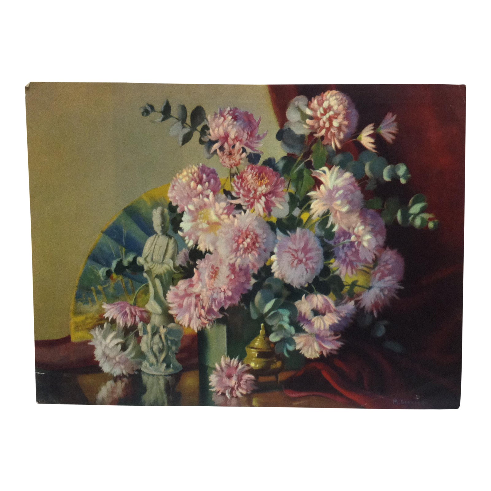 1930s Vintage "Pretty Flowers" M. Gernand Print Chairish