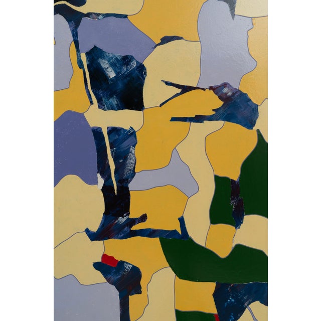 Mid 20th Century 20th Century Belgian Artwork With Metal Frame By Rene Berdal For Sale - Image 5 of 18