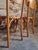 Vintage French Bentwood Bistro Chairs from Luterma, 1950s-1970s, Set of 6 For Sale - Image 9 of 18