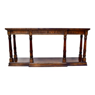 French Regency Two Tier Console Table For Sale