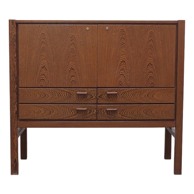 Team Program 500 Double Bar Cabinet in Wengé from N-Line, 1966 For Sale