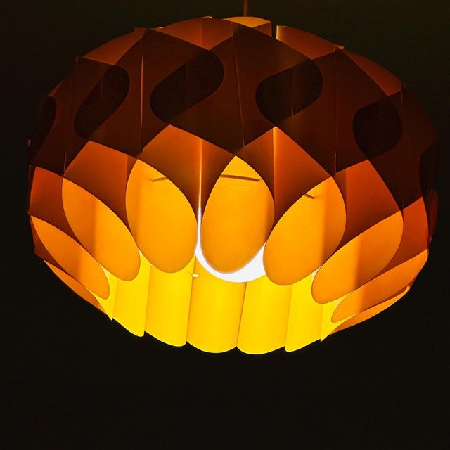 Butterfly Pendant Lamp by Lars Schiøler for Hoyrup, 1968 For Sale - Image 6 of 11