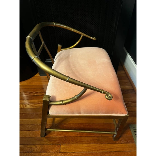 1960s Mastercraft Brass Empress Chair For Sale In Saint Louis - Image 6 of 7